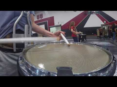 Patriot High School Indoor Percussion Snare Cam 2018