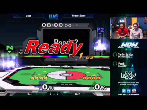 WDW 1/15/15 - Kels (Fox/Falco) vs Oro?! (Sheik/Marth)