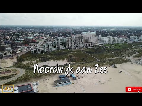 Noordwijk aan Zee strand & boulevard by DJI Mavic Pro 4K