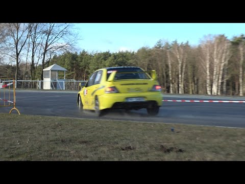 Jacek Tarazewicz, Mitsubishi Lancer Evo IX - VII SuperOES Tor Poznań 2022 - 14.01.2023
