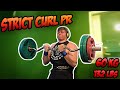 STRICT CURL CHALLENGE! (CURLING 60 KG) | ARM DAY VLOG + FLEXING UPDATE