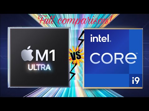 Apple M1 Ultra vs Intel core i9 12900K