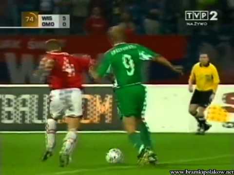 Wisła Kraków   Omonia Nikozja 5 2, 2 2 Champions League 2003 2004 Highlights