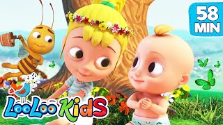 Mary, Mary, Quite Contrary - The BEST SONGS for Kids | LooLoo Kids
