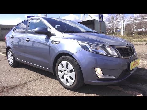 2014 Kia Rio 1.6 MT. Обзор (интерьер, экстерьер, двигатель)