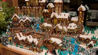 Massive LEGO Winter Village with Hundreds of Lights! by Beyond the Brick