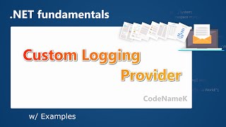 Download the video "How to implement a custom logging provider for files (1/2) | CodeNameK - 14"