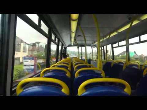 On Board Route 711 Geldards Coaches Dennis Trident Alexander ALX400 (KV02USU)