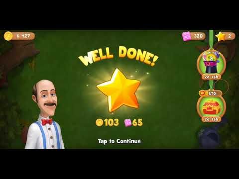 Gardenscapes level 981 / free live  12 hour