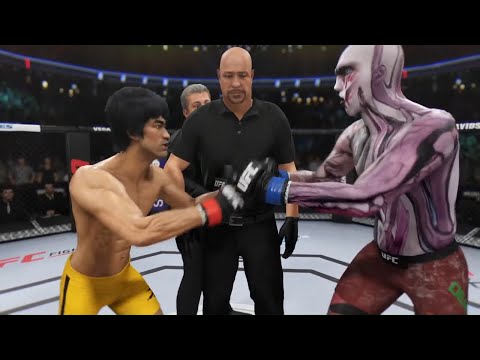 Bruce Lee vs. Emo Demon (EA sports UFC 3)