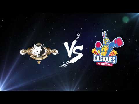Astana Arlans Kazakhstan v Caciques Venezuela  - World Series of Boxing Season V 2015
