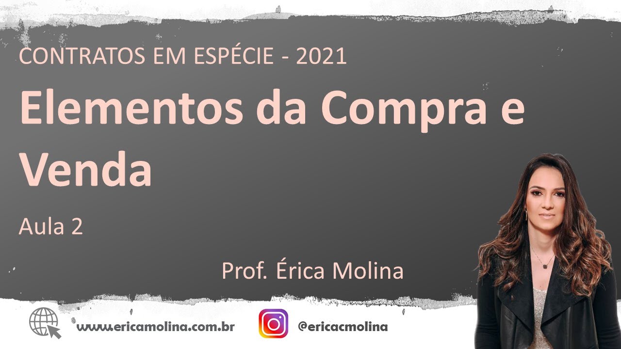 AULA 2 - ELEMENTOS DA COMPRA E VENDA