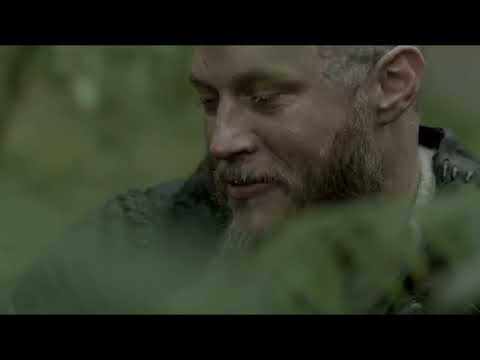 Entierro de Athelstan, Ragnar le dedica unas palabras LATINO VIKINGOS