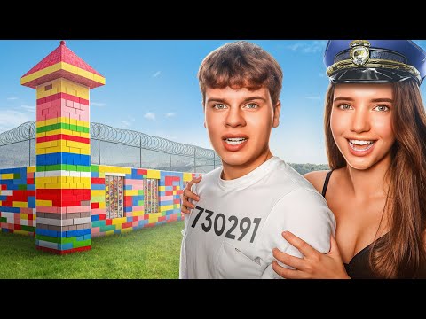 I TRAPPED HIM IN A HUGE LEGO PRISON!