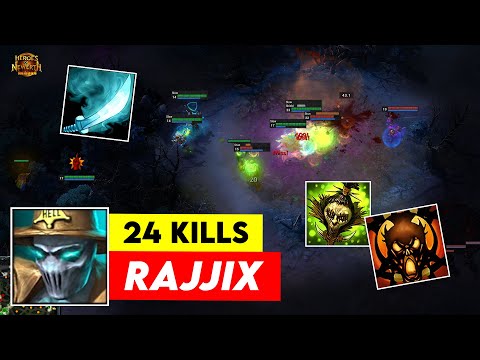 HON REBORN Gunblade Gameplay - Rajjix - 1965 MMR