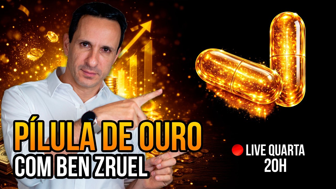 🗓️ Quarta, 30 de Setembro - Pílulas de Ouro para Liberdade Financeira com Ben Zruel