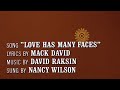 Nancy Wilson - Love Has Many Faces (Opening Titles)