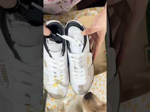 Puma palermo white Vapor gray gum #puma #shorts #shortsfeed #shortvideo #shortsviral #sneakers