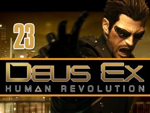 Deus Ex: Human Revolution: Walkthrough Let's Play Eps. 23 Stealth Escape (Gameplay & Commentary)