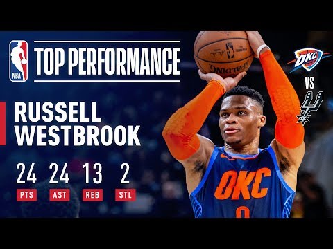 Russell Westbrook MONSTER Triple-Double | January 10, 2019