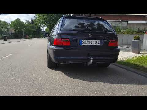 MS'CUSTOMS BMW E46 320D Touring Downpipe + Custom ESD Sound