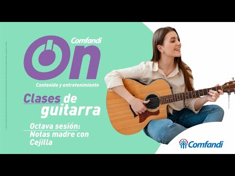 Clase de guitarra Octava sesion notas madre cejilla nivel avanzado V1 - 26 enero