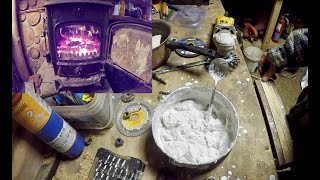 Making my own quicklime and lime putty experiments