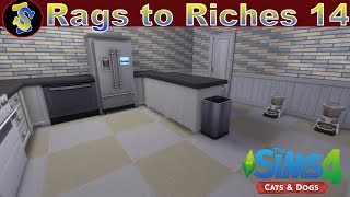 Let's Play The Sims 4 Rags to Riches Cats and Dogs EP14