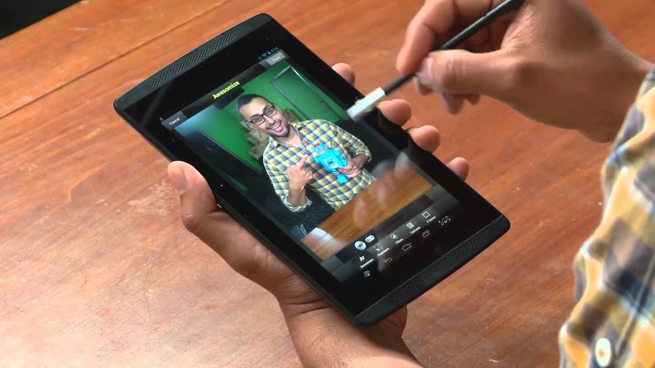 Nvidia Tegra Note 7 and DirectStylus (pen) - Demo - YouTube