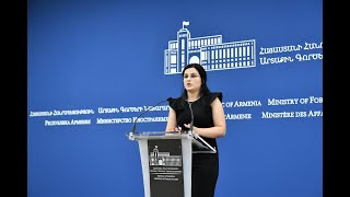 ԱԳՆ մամուլի խոսնակ Աննա Նաղդալյանի ճեպազրույցը լրագրողների հետ, 13.09.2019
