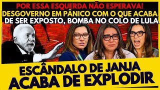 🚨B0MBA! ACABA DE SER DIVULGADO B0MBA DE PRIMEIRA DAMA QUE DEIXA LULA EM ALERTA TOTAL