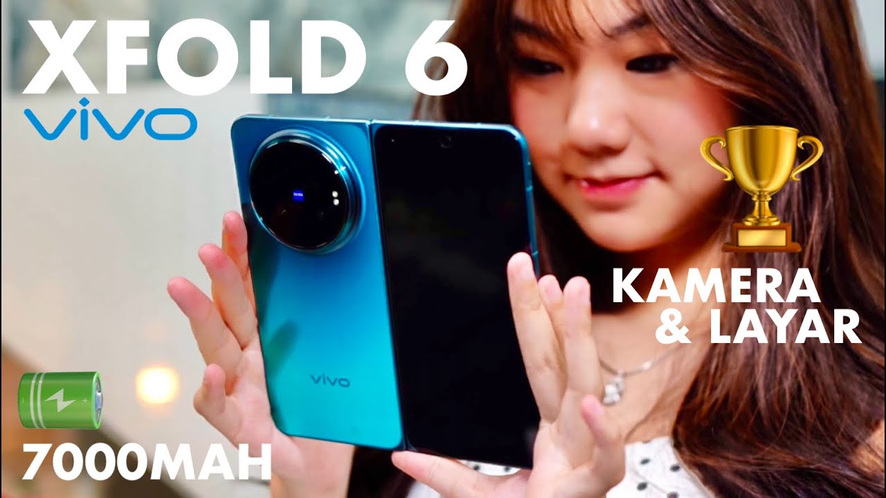 26jtan.. vivo XFOLD 6, Kamera & Layar Juara!