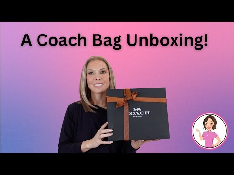 A Coach Bag Unboxing!