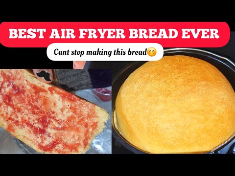 BEST AIR FRYER EGG AND BUTTER BREAD RECIPE. Soft and Fluffy  Air Fried Bread Recipes