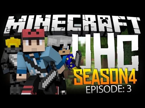 Minecraft ULTRA HARDCORE Season 4 #3 "TEAM TRYSOFTS" I FOUND SOMEONES BASE!