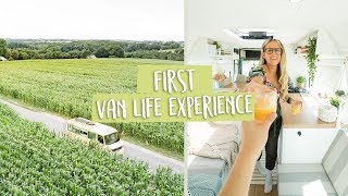 Our first VAN LIFE experience! A HUGE road trip to Europe!