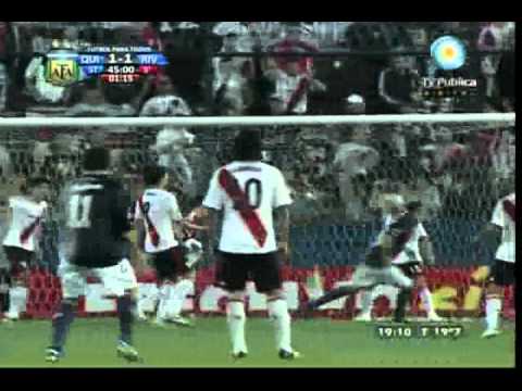 QUILMES 1 RIVER 1 (el gol de telechea) 03/09/2011