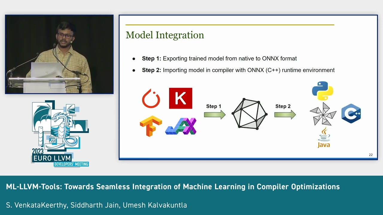 2023 EuroLLVM - ML-LLVM-Tools: Towards Seamless Integration of Machine Learning in Compiler Optim..