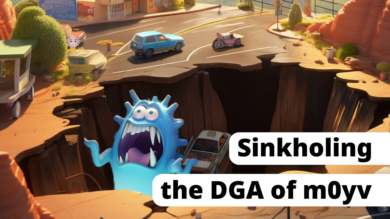 Sinkholing the Domain Generation Algorithm of m0yv