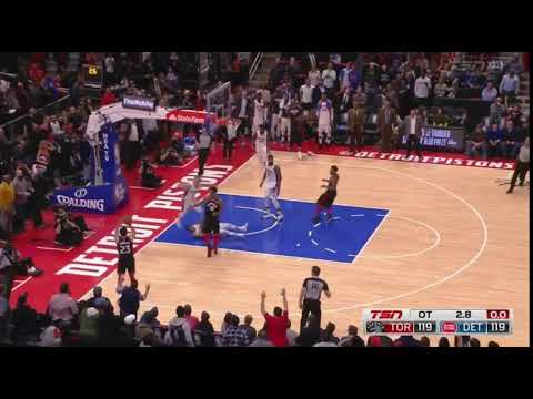 DeRozan drives and finds VanVleet in the corner with a clutch two to put the Raptors up two! - TSN