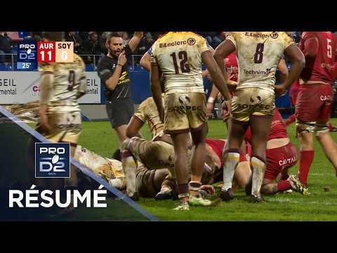 PRO D2 Saison 2025-2026 J21 - Résumé Stade Aurillacois - Soyaux-Angoulême XV