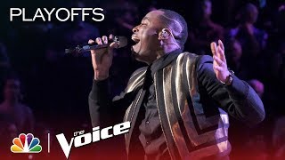 The Voice 2018 Rayshun LaMarr - Live Playoffs: &quot;Overjoyed&quot;