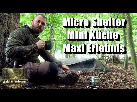 Micro Tent, Mini Trangia – maximum outdoor living!