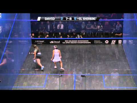 Squash : 2014 Delaware Investments US Open Roundup: WSA Final David v El Sherbini