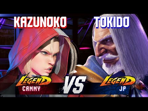 SF6 ▰ KAZUNOKO (Cammy) vs TOKIDO (JP) ▰ High Level Gameplay