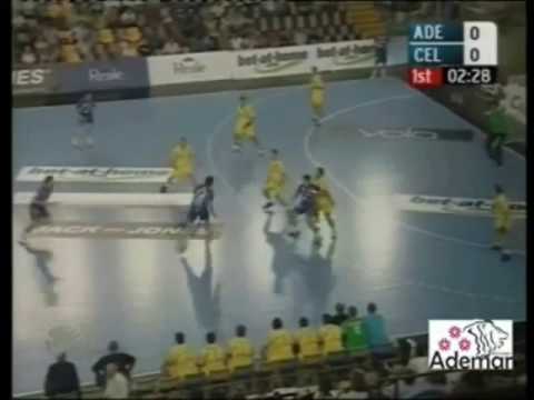 Denis Buntić 35 goals for Ademar Leon