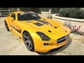 Mercedes AMG SLS GT3 для GTA 5 видео 6