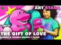 The Gift Of Love BARNEY The Dinosaur Barney Friends Season 1 Plush ArtStage