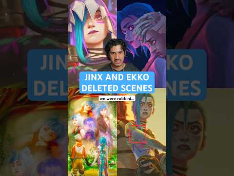 Jinx And Ekko Deleted Scenes In Arcane…
