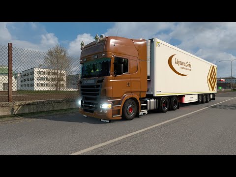ETS2 1.39 open beta - Euro Truck Simulator 2 - Scania R500 v8 - Early Autumn Mod